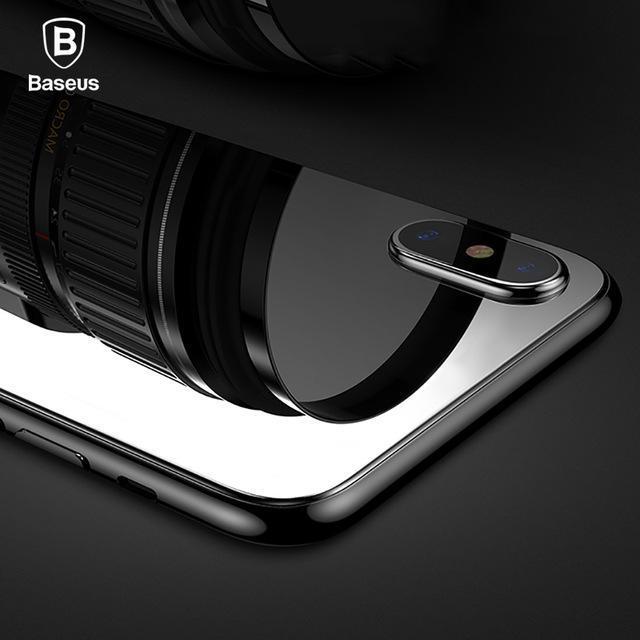 Baseus ® iPhone XS Max Ultra-thin Back Tempered Glass