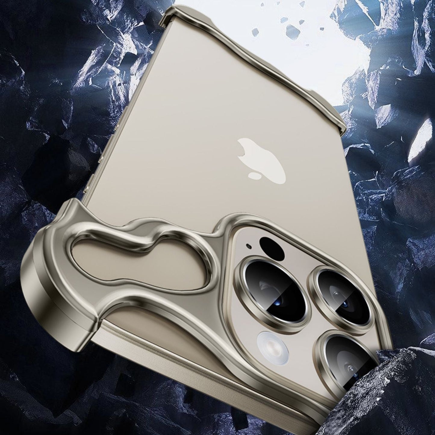 Minimal Arc Titanium Bumper Case for iPhone
