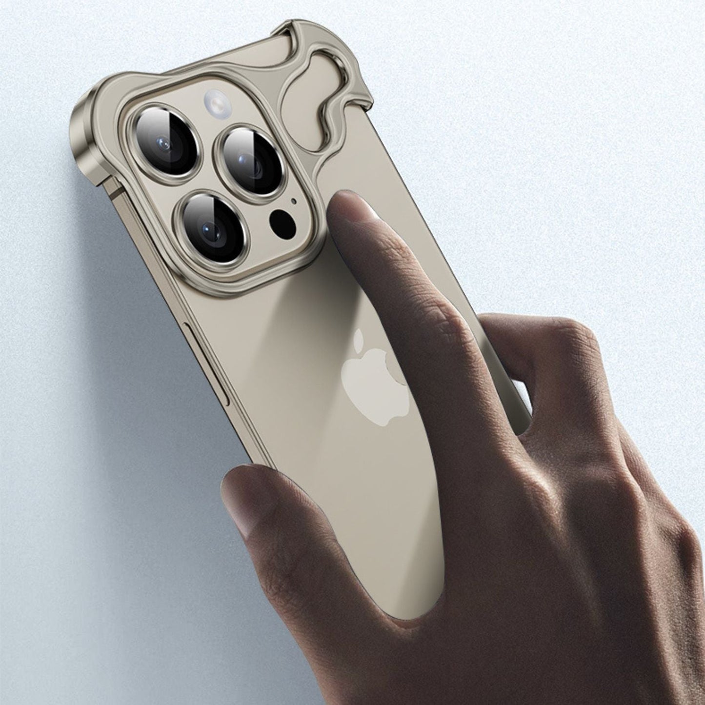 Minimal Arc Titanium Bumper Case for iPhone