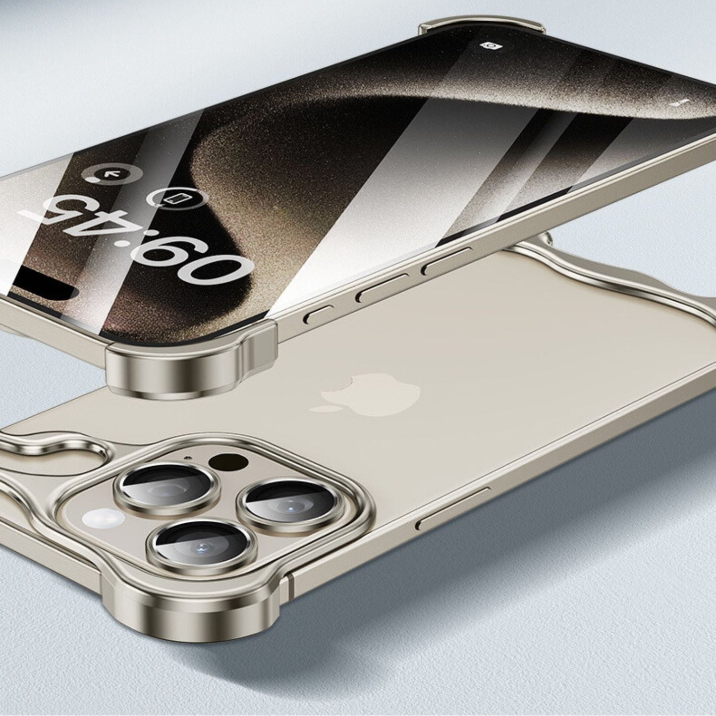 Minimal Arc Titanium Bumper Case for iPhone